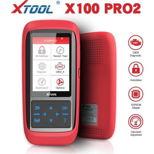 OBD2 Key Programmer Xtool X100 Pro2 with EEPROM Adapter Support Mileage Adjustment and Immobilizer Programming