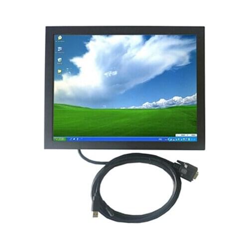 1024X768 resolution of 15 inch open frame touch monitor with 5 Wire resistive touch for gaming and kiosk euipments