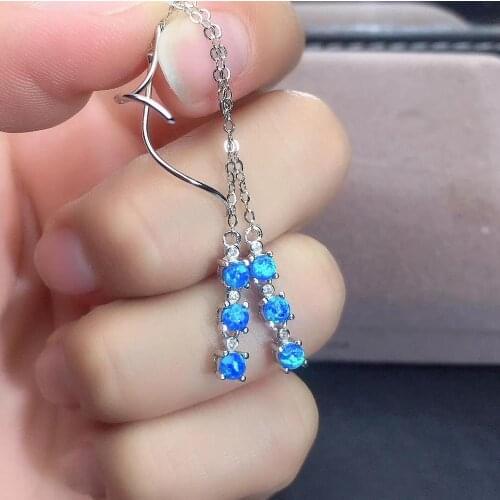 The Best Gift for Your loved wife Natural Real OPal Earrings S925 Sterling Silver Fine Elegant Jewelry for Women Wedding Earring