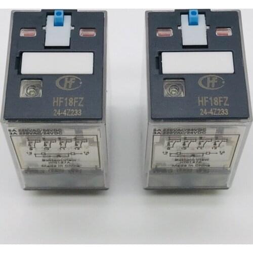 HF18FZ-24-4Z233 14pin 5A LED relays