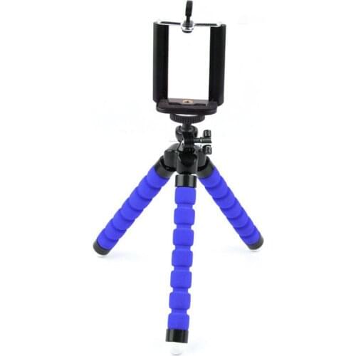 Octopus tentacle tripod Delicate Portable Octopus Shape Phone Tripod mini tripod for phone Max Bearing Weight 500g