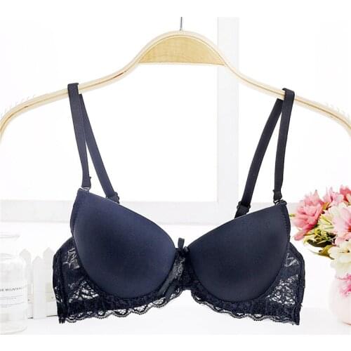 Women Sexy Lace Push Up Bras Tank Crop Underwear Women Sexy Lingerie Lace Floral Bra Underwear Lace Bra Crop Tops Bra Gather