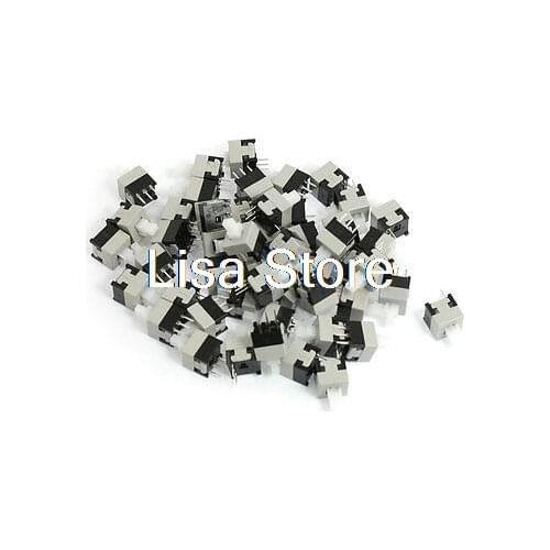 3 Pin Mini Push Button Switches 8.5x8.5mm Button With Self Locking