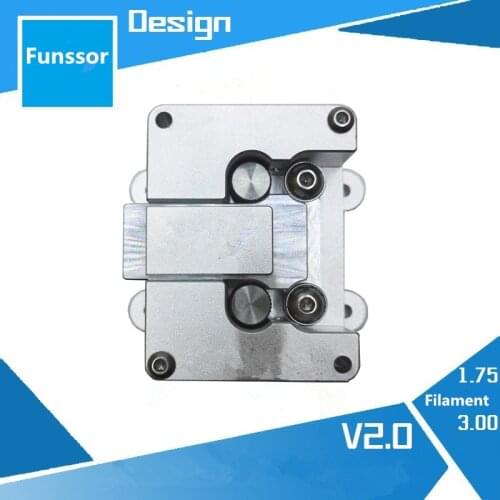 1.75/3 mm 3D printer Ultimaker2+ all metal bowden extruder kit remote wheel deceleration extruder second version