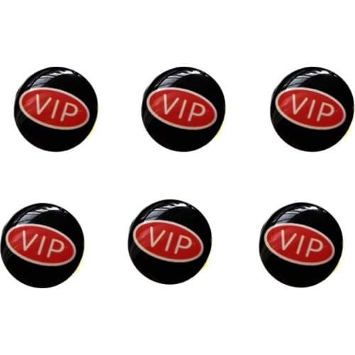5PCS/lot 14mm Epoxy FOB key logo sticker Resin crystal material car key Emblem badge Remote