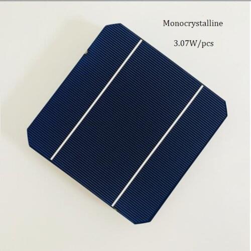 ALLMEJORES 70pcs Monocrystalline solar cell 3.07W/pcs 0.5V High Efficiency 19.8% Grade A for DIY mono solar panel 200W