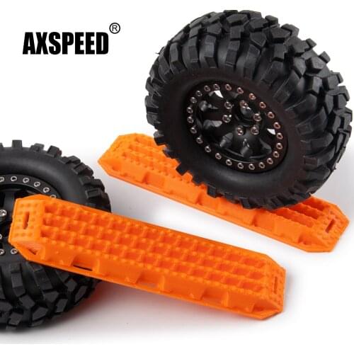 AXSPEED PLA Plastic Anti-skid Plate Sand Ladders for Axial SCX10 TRAXXAS TRX-4 TRX4 1/10 RC Crawler Car Decoration Tool Parts