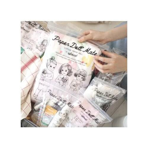 Free Shipping 8 Pcs/lot Doll travel waterproof sealing bags underwear tights miscellaneously storage bag transparent bag shoes