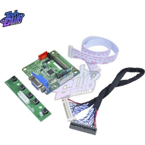 MT6820-B MT6820 MT561-B Universal LVDS LCD Montor Screen Driver Controller Board 5V 10"-42" Laptor Computer Parts DIY Kit Module