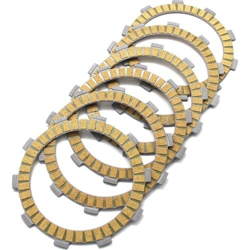 Motorcycle Clutch Friction Plates Disc For Yamaha MX125C YZ175 YZ175C IT175 Racer IT200 Competition YZ125H OEM:537-16321-00 6