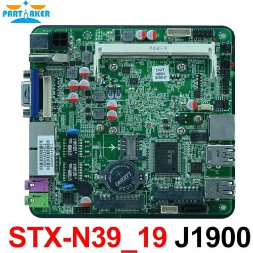 Dual Nics Nano Itx Motherrboard With Intel J1900 120mm*120mm STX-N39_19