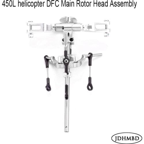 JDHMBD 450L helicopter DFC Main Rotor Head Assembly For GARTT Align Trex 450L 480E/N ALZRC 465 RC Helicopter
