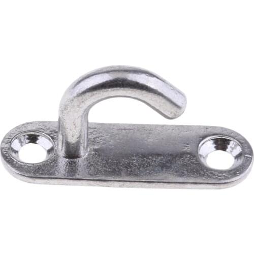 Stainless Steel Boat Marine Polished Hook Brackets Yacht Buoy Pothook Hanger
