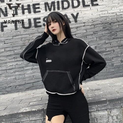 Autumn and Winter Women Hoodie Loose Slim Versatile Female INS Hooded Hoodie Fashion Y2k Oversized Hoodie for Girl Sweatshirt