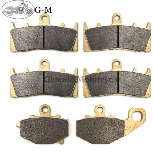 Motorcycle Front / Rear Brake Pads For Kawasaki ZZR600 ZX600J 2005-2008 ZX6R 1998-2002 ZX9R ZX900 B/C/E 1996-2001