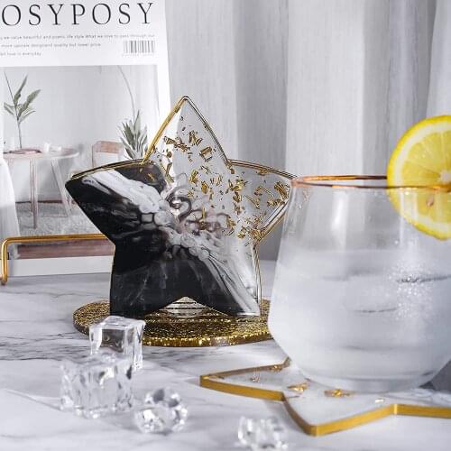 Five-pointed Star Coaster Silicone Mold+high Quality Mat Mold Holder Silicone Mould Diy Crafts Decorations Making Tools Kit