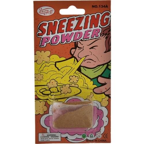 Funny Gags Practical Jokes Sneezing Powder Trick Toys Kids Gifts April Fool Joke Gags Trick Toys