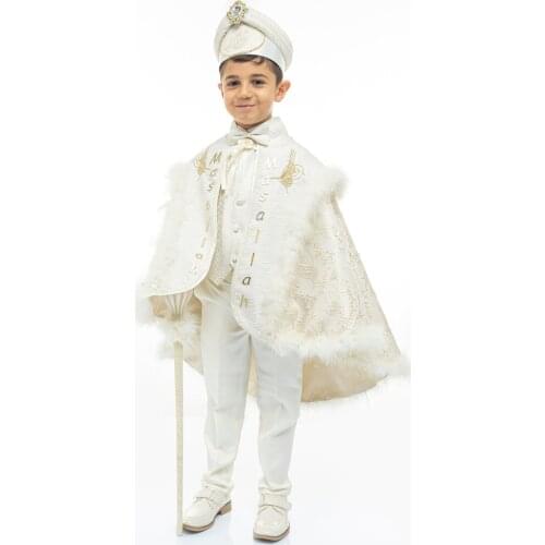 Tepehan Set cape prince sunnet suit kid dress 1-14 age Birthday and party-event costume child dress SULTAN