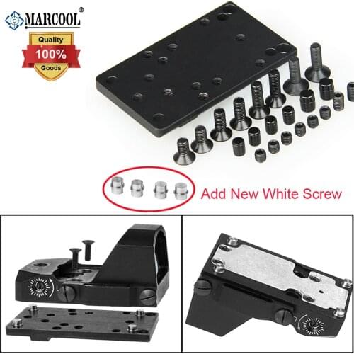 MARCOOl Steel Glock Universal Handgun Mount Base Compatible with Universal Red Dot Sight for GLOCK Mount Accessories