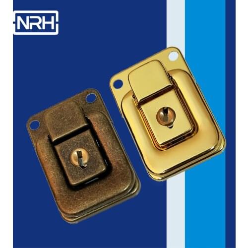 Gold Hardware Toolbox Lock Button Wooden Snap Button Fixed Tower Button Small Wooden Accessories