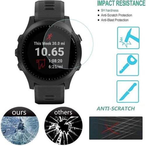 1/3 PCS Ultra Clear Film Tempered Glass Screen Protector for Garmin 945 Smart Watch anti-scratch accessories @524