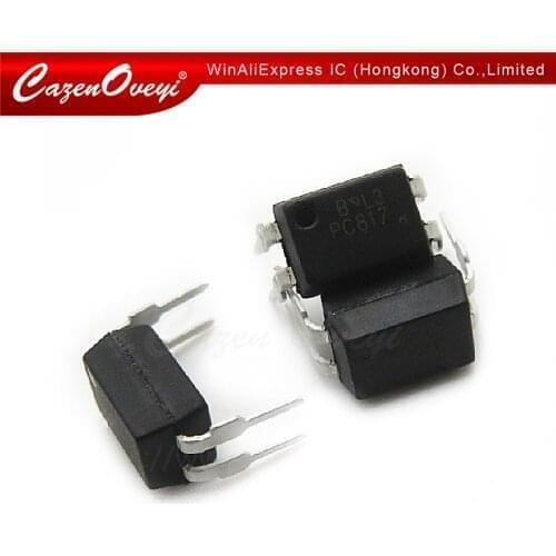 10pcs/lot PC817B DIP-4 PC817 817 817B EL817 LTV817A LTV-817-A High Density Mounting Type Photocoupler In Stock