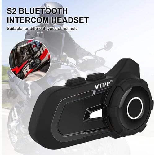 SALE Motorcycle Helmet Bluetooth Headset Wireless Intercom Interphone with Microphone Navigation Music FM Radio Helmet Headset