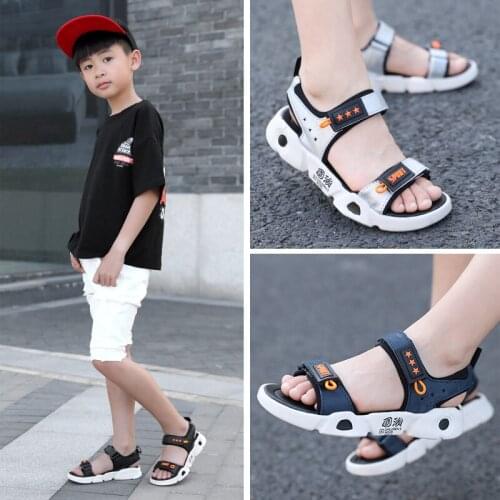 Children Sandals Fashion Boys Non-slip Summer Beach Sandals Wear-resistant And Casual Shoes