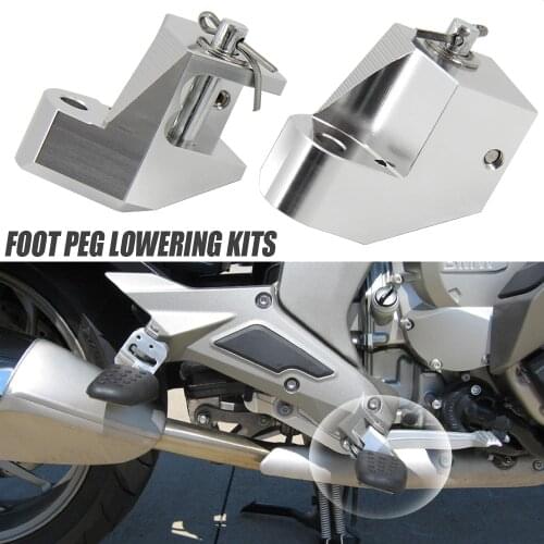 For BMW K1600GT/GTL K1600B 2011-2020 2019 2018 2017 Driver Lower 1.5" Motorcycle Accessories Driver Foot Peg Lowering Kits