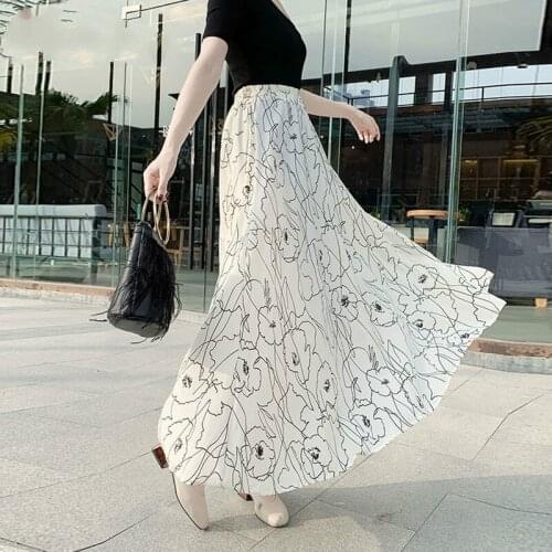 Женские юбки макси Feelingstory China At AliExpress