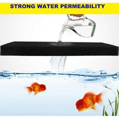 Filter Sponge Useful Activated Carbon Design Largest Adhesion Black Aquarium Biochemical Filter Foam Thickened sponge Water Tank