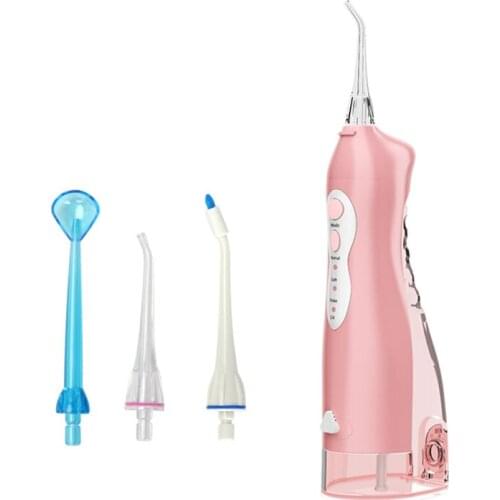 Adult Oral Irrigator Tips Portable Electric USB Rechargeable Tank Waterproof Cleansing Tooth Care Clean Hygiene Dental