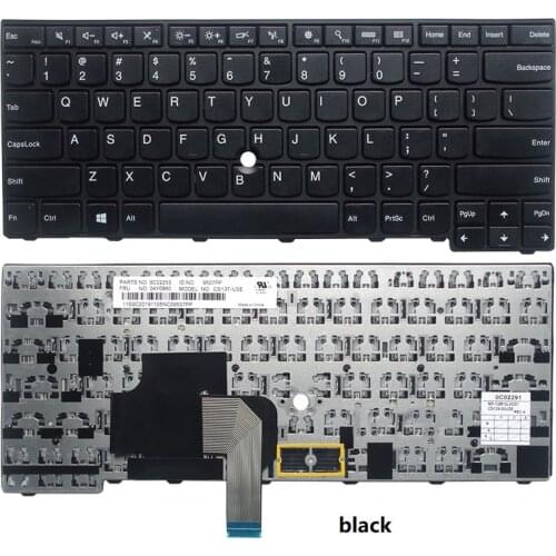 New Laptop US Keyboard for Lenovo Thinkpad L440 L450 L460 T440 T440S T431S T440P T450 T450S T460 E431 E440 04Y0862 laptop