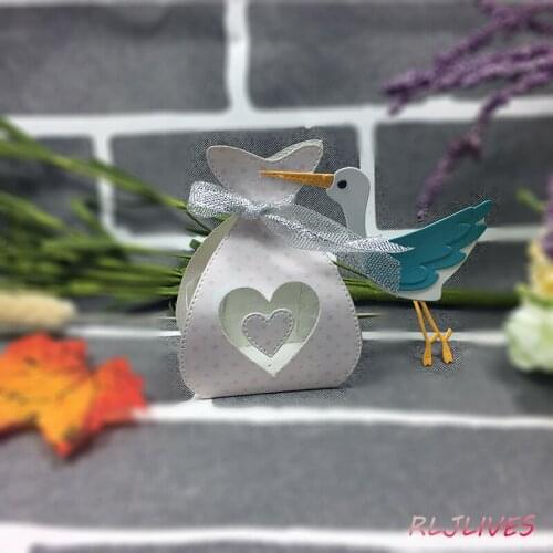 Box & Crane Metal Cutting Dies Stencils for DIY Scrapbooking Stamp/photo album Decorative Embossing DIY Paper Cards