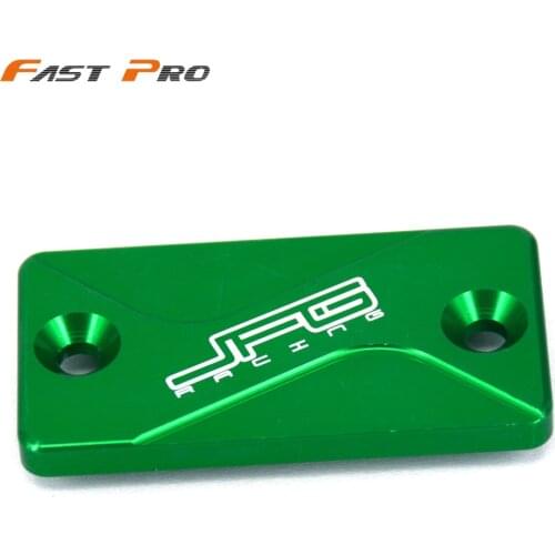 Motorcycle CNC Rear Brake Fluid Reservoir Cap Cover For KAWASAKI KX65 KX80 KX85 KX100 KX125 KX250 KX250F KX450F KLX300R KLX450R