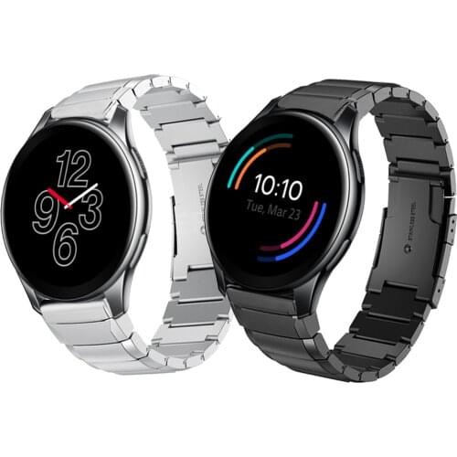 22mm High quality Metal Strap For Oneplus Watch WristBand for one plus watchstrap Stainless Steel Bracelet Watchbands