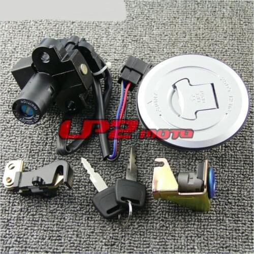 Ignition Switch Gas Cap Seat Helmet Lock Key Fit For Honda 35100-MY1-007 Honda XRV750 Africa Twin 1993-2000