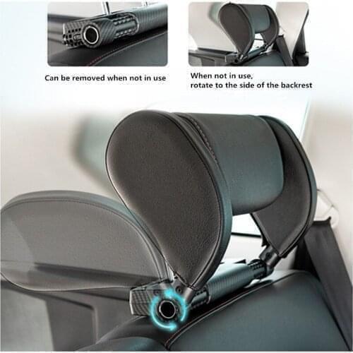 Car Seat Neck Headrest Pillow Cushion for Skoda Octavia A2 A5 A7 Fabia Rapid Superb Yeti