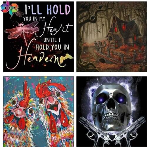 Full Square/Round Drill 5D DIY Diamond Painting "animal colorful paintings" 3D Embroidery Cross Stitch 5D Home Decor