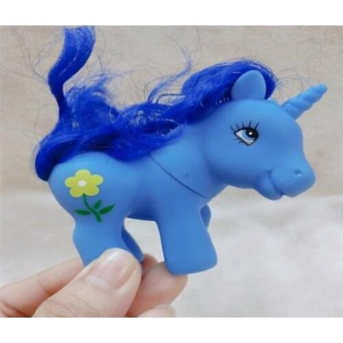 Cute Vintage Rubber Antique Horse Doll Pocket Baby Doll Toy Children Birthday Gift