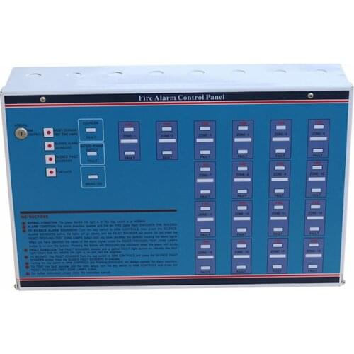 USAFE 2 Zones Conventional Fire Alert Control Panel FACP