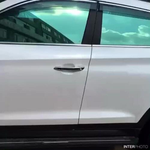 Light Bule Film America Anti Glare Magnetron Sputtering Metallic Pet Car Glass Film