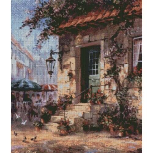 Top new Embroidery Counted Cross Stitch Kits Needlework - Crafts 14 ct DMC DIY Arts Handmade Decor -door