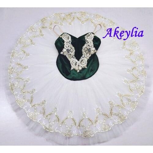 Green white Professional Ballet Tutus purple Classical Ballet Tutu Adult Costumes Burgundy Women pancake Tutu Stage Costume