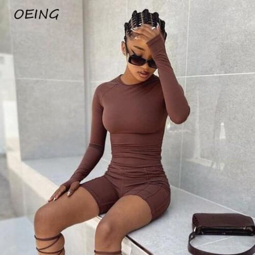 Womens Exercise Jumpsuit One Piece Sets Bodycon Tracksuit Sport Wear Sets Outfits Suits