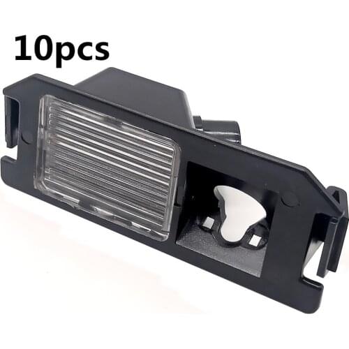 YIFOUM 10pcs Car Rear View Camera Bracket License Plate Lights For Hyundai I10 I20 I30 Solaris Veloster Elantra Verna/Kia Soul