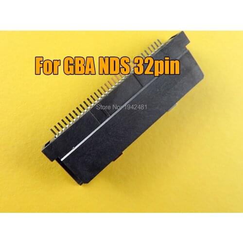 2pcs For Nintendo DS NDS Game Cartridge Card Reader Slot 2 Repair Part For GBA NDS slot 32pin Cartridge Card Reader Slot