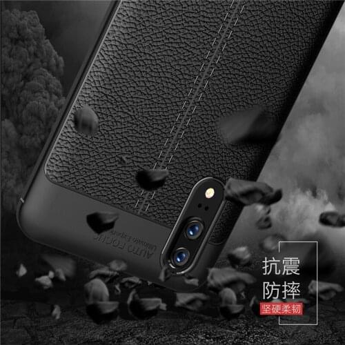 WolfRule Huawei P20 Case For Huawei P 20 Cover Shockproof Luxury Leather TPU Case For Huawei P20 Phone Funda Shell 5.7"