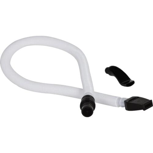 Long Plastic Flexible Melodica Pianica Tube with Mouthpiece Accessory Black