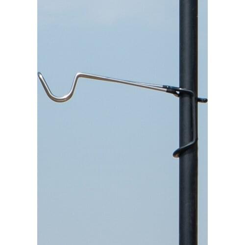 Camping Fishing Lantern Hanger Outdoor Hunting Tent Pole Post Lamp Holder Hook for Family Outdoor Camping Accessory
